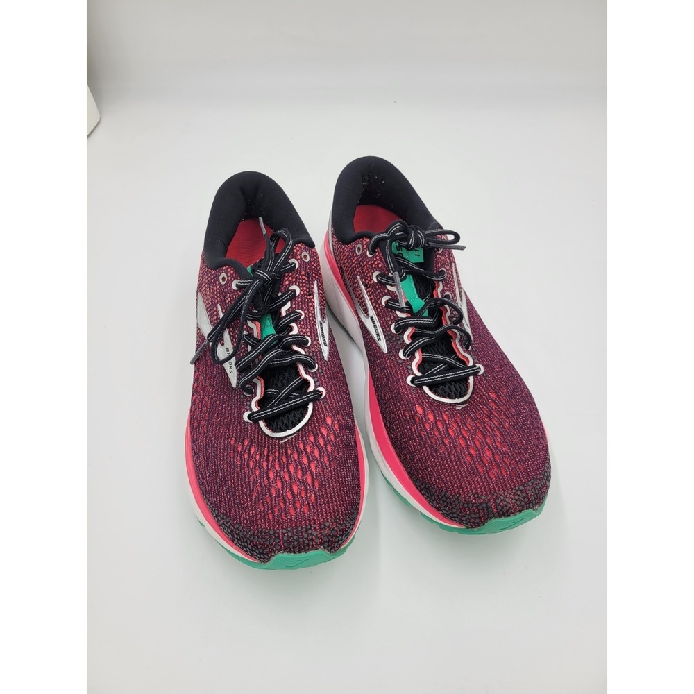 Brooks Ghost 11 Pink/Black Running Sneakers Shoes Women's 9.5